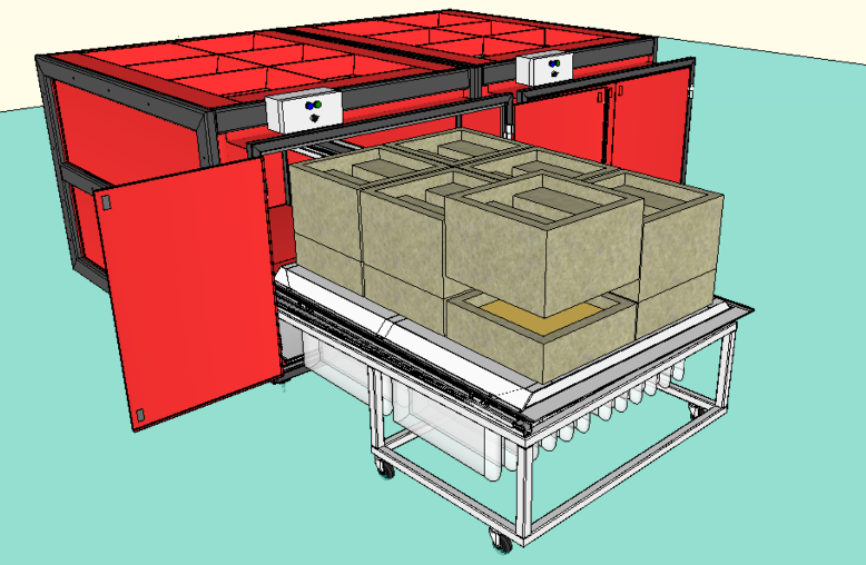 dry limestone scrubber for paint spray booth